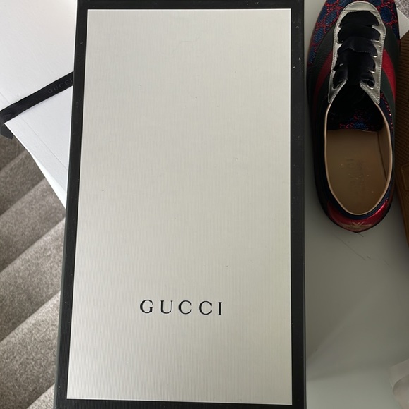GUCCI lurex bowling sneakers - Picture 8 of 8